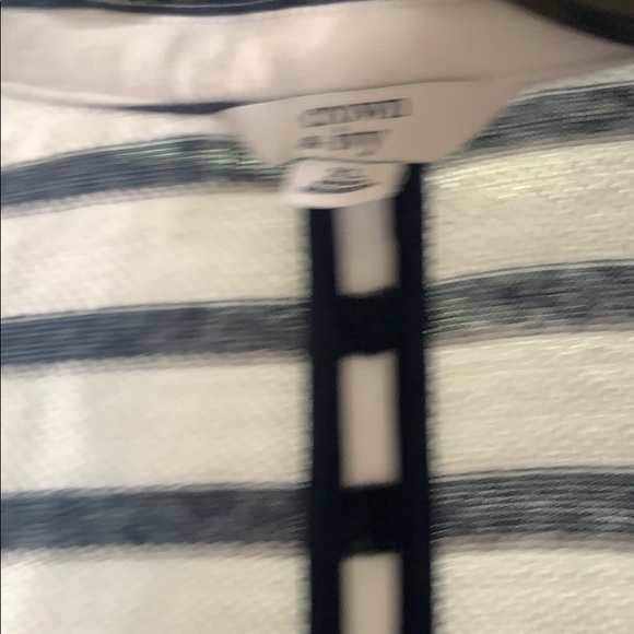 Navy and white striped Crown and Ivy blazer - Picture 4 of 4